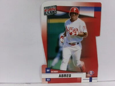 2002 Donruss Fan Club Die-Cut #200 BOBBY ABREU - Image 1 of 2