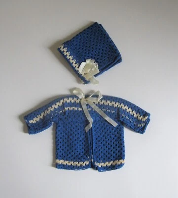 Винтажная салфетка детский наряд лайетта — подарок на детский душ или свадебный подарок на душ  - Изображение 1 из 4