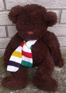 2005 Hudsons Bay Company HBC Logo Teddy Bear Millington Plush Soft 15" - Picture 1 of 3
