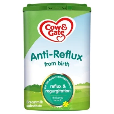 Cow & Gate Anti-Reflux Baby Milk Formula Powder from Birth to 12 Months - Изображение 1 из 3