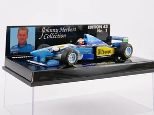 Minichamps 1/43 Benetton Renault B195 Johnny Hebert Collection GP England 1995 - Picture 1 of 10