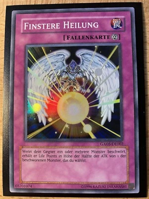 YuGiOh! YuGiOh Finstere Heilung GX05-DE002 Super Rare Near Mint +++ Top Zustand - Bild 1 von 4