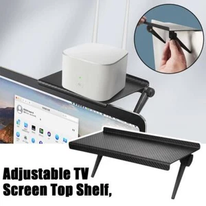 1XAdjustable Foldable Monitor TV Screen Storage Rack Shelf Organizer Top2025 - Afbeelding 1 van 10
