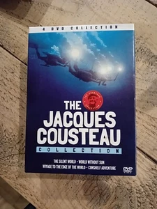 The Jacques Cousteau Collection DVD Box Set 4-Disc Region 2 2013 Dokumentarfilm  - Bild 1 von 6