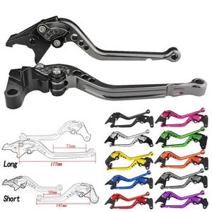 Short & Long Adjustable Brake And Clutch Levers For Yamaha YZF R6 2017- 2022 R1 - Picture 1 of 25
