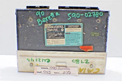 Блок управления двигателем модуль ECU 16198267 Chevrolet Beretta 1989-1991 9N5 035 B3 - Изображение 1 из 3