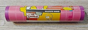 The Simpson's Lisa Simpson Wall Border 5 Yd. Pre-Pasted Roll 6.83" X 16.4'   - Picture 1 of 1
