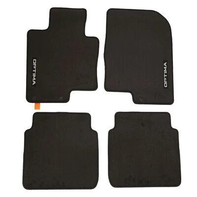 Genuine Kia 2011-2012 Optima Carpet Floor Mats Set Black Carpet 2TF14-AC100VA - Image 1 of 4