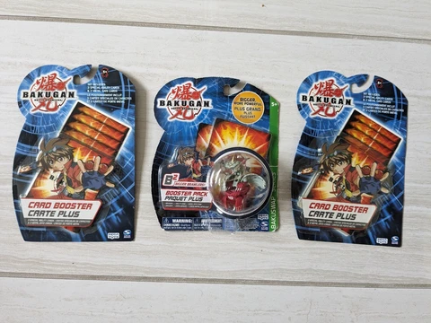 Bakugan Battle Brawlers Booster Pack Pyrus Apollonir Bakuswap & 2 Booster Packs Cover