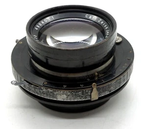 Carl Zeiss Tessar 30 cm F4.5 Gran Formato Lente CUBIERTA 8x10" ENORME OBTURADOR COMPUESTO - Imagen 1 de 4