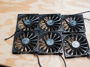 Juego de 6 ventiladores de estuche de PC AeroCool A1225L12 120 mm - Imagen 1 de 4