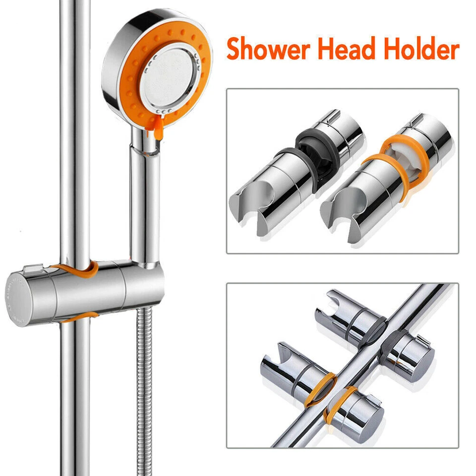 Handbrause Halterung 20-25mm Brausehalter Duschkopfhalter Stange Verstellbar DE - Bild 1 von 4