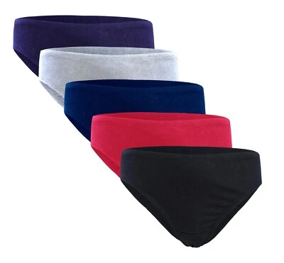 Paquete de 1-12 calzoncillos premium 100 % algodón damas mujer ropa interior knicker boxer Foto 1 de 2