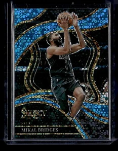 2023-24 Panini Select #234 Mikal Bridges Light Blue Disco Prizms #/99 - Picture 1 of 2