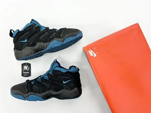 1994 Vintage Nike Air Challenge LWP Black Teal Sz 9 Men Shoes Andre Agassi - Picture 1 of 10