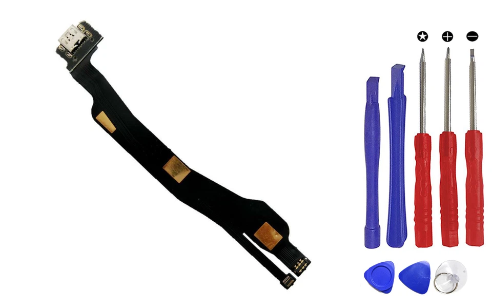 OEM USB Charging Port Charger Dock Flex Cable for OnePlus One 1+ A0001 + Tools - Image 1 of 2