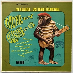 The Chimps - Monkey Business / Monkee Business - Vinyl LP - Wyncote W-9199 Mono - Imagen 1 de 4