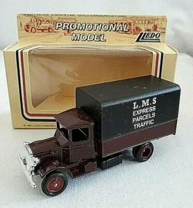 LLEDO PROMOTIONAL 1934 MACK CANVAS BACK TRUCK LMS EXPRESS PARCELS DIECAST BOXED - Picture 1 of 3