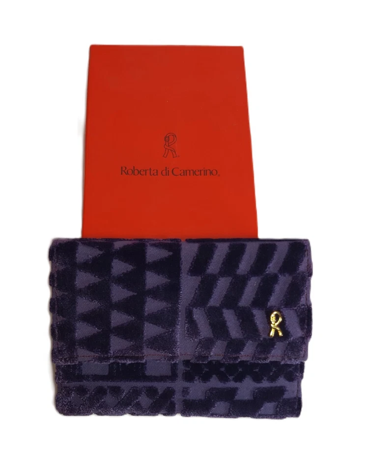 Portafoglio Pochette Portadocumenti ROBERTA DI CAMERINO Originale Raro Organizer - Immagine 1 di 4