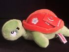 Aurora 8” TURTLE Plush Toy Doll Embroidered Flowers NWT