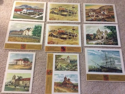 California 1969 Standard Oil Company Vintage/Antique Bicennitial Prints - Image 1 of 4