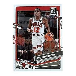 Baloncesto NBA 2023-24 Donruss Optic #24 Ayo Dosunmu Chicago Bulls - Imagen 1 de 2
