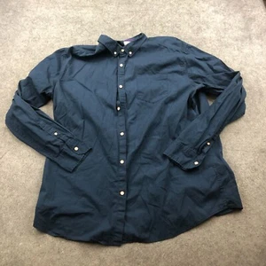 Colours Alexander Julian Shirt Men 2XL Blue Solid Pocket Button UP Organic - Picture 1 of 7