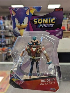 Jakks Pacific - Netflix Sonic the Hedgehog Prime Dr. Deep New Yoke City - Picture 1 of 2