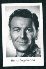 #55 Heinz Engelmann 1950 Nordland Film-Lieblinge Film Star Cigarette Card