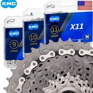 Original KMC 8/9/10/11/12-fach Kette mit Quick Link MTB Rennrad passend Shimano SRAM - Bild 1 von 26