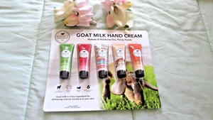 NEU DIONIS ZIEGENMILCH HANDCREME 5 X 1oz FEUCHTIGKEITSCREME FÜR HÄNDE KEINE FETTIGEN RÜCKSTÄNDE - Bild 1 von 15