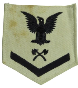 Original WW2 US Navy Rating Patch Carpenters Mate 3rd Class Patch [JB2456] - Picture 1 of 2