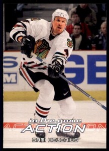 2003-04 In The Game Action Sami Helenius #124
