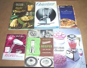 1949-2003 OSTER OSTERIZER Blender Instruction Manual Recipe Food Cook Books Menu - Picture 1 of 17