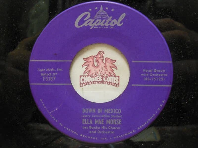 Ella Mae Morse – Down In Mexico / Rock And Roll Wedding, 45 RPM VG+ (28C) Foto 1 de 2