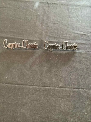 Nuevo emblema de cuarto o panel de vela Caprice Classic 1974-1976 GM 9633484 Foto 1 de 2