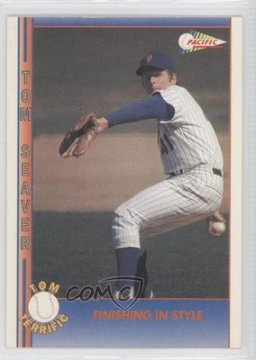 Pacific Tom Seaver 1992 Tom Terrific Tom Seaver acabado en estilo #20 patio Foto 1 de 2