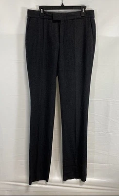 Pantalones de vestir grises rojos Valentino para mujer talla 8 Foto 1 de 4