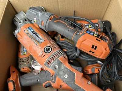 Lot Of  6 Broken Not Working Rigid Power Tools. 18v. & Electric. (56) Make Offer - Image 1 of 4