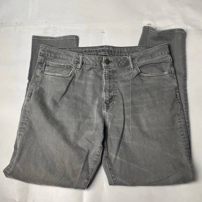 Pantalones de mezclilla para hombre American Eagle gris Airflex elásticos ajustados talla 38 x 32 Foto 1 de 4