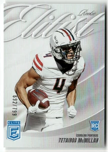 Panini NFL 2025 Donruss Elite 4 Tetairoa McMillan Rookie Elitist 692/799 - Bild 1 von 2