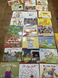 Scholastic Book Lot Letter Sounds And Animals Set Of 25 - Imagen 1 de 3