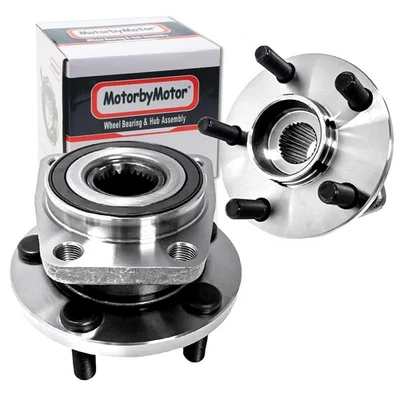 Rodamientos de cubo de rueda delantera para Subaru Legacy Outback Forester conjunto de 2 piezas 5 tacos Foto 1 de 4