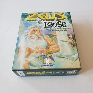 Zeus On The Loose Juego de Cartas Gamewright 8+ Excelente Completo - Imagen 1 de 15