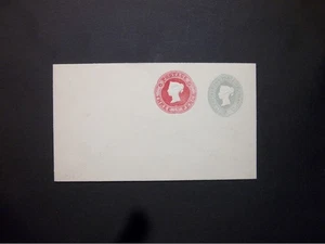 GB Stationery 1893 STO QV 21/2d + 3d embossed compound Envelope H&B ESC143 - Picture 1 of 2
