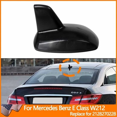 New Roof Antenna Shark Cover Trim For 2010-16 Mercedes Benz W212 E350 E400 E550 Foto 1 de 4