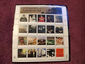 US SCOTT 3236 FOGLIO DI 20 ARTE AMERICANA 32 CENTESIMI FACCIA MNH - Foto 1 di 2