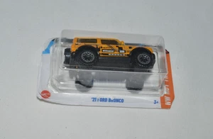 HOT WHEELS 2025 HW HOT TRUCKS - ' 21 FORD BRONCO YELLOW LOOSE - Picture 1 of 9