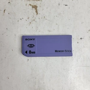 OEM SONY 8MB Magicgate MEMORY STICK Cámara Digital/Videocámara Tarjeta de Memoria MSA-8A - Imagen 1 de 2