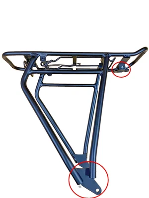 Fahrrad Gepäckträger "MIK-System" 26" schwarz - Bild 1 von 2